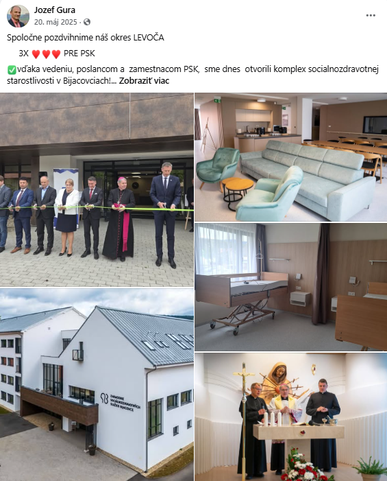 Komplex sociálno-zdravotnej starostlivosti v Bijacovciach